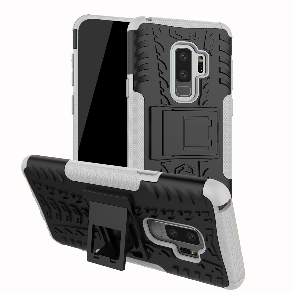

Bakeey™ 2 in 1 Armor Kickstand TPU PC Protective Case for Samsung Galaxy S9 Plus