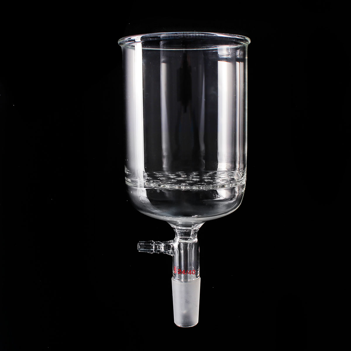 

1000 мл 24/40 стеклянная воронка Бюхнера, поры 90 мм, Пластина фильтровальная воронка лабораторная посуда