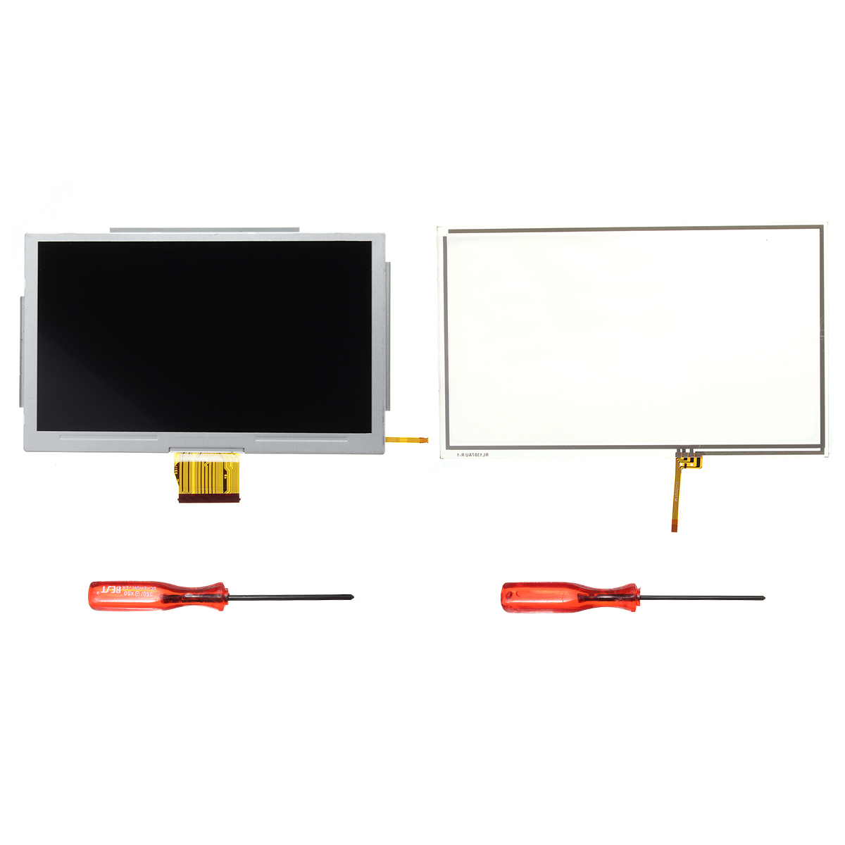 

Replacement 2 Tools LCD Screen Digitizer Repair Tool Touchscreen for Nintendo Wii U Game Console