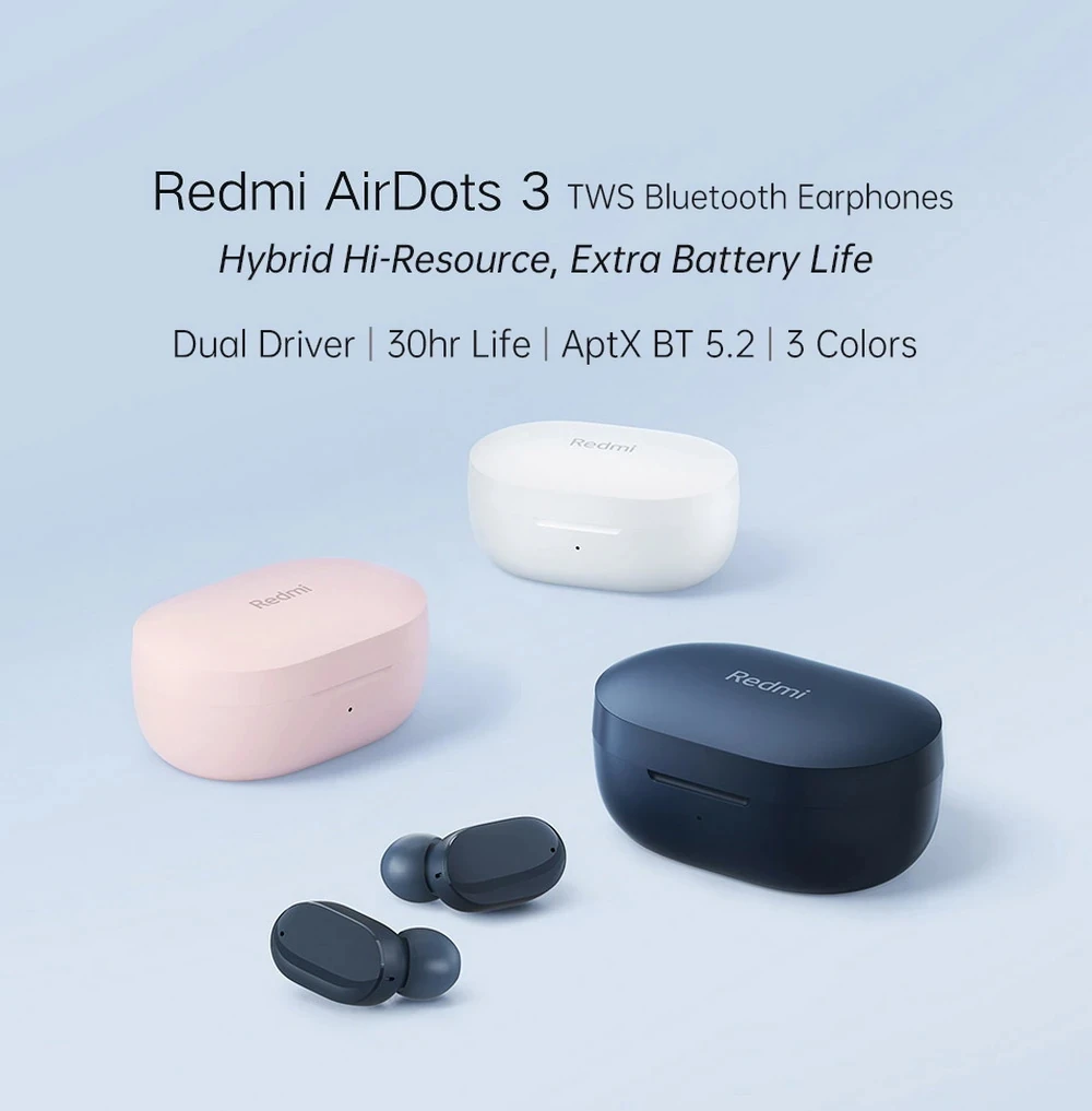 אוזניות אלחוטיות שיאומי Xiaomi Redmi AirDots 3
