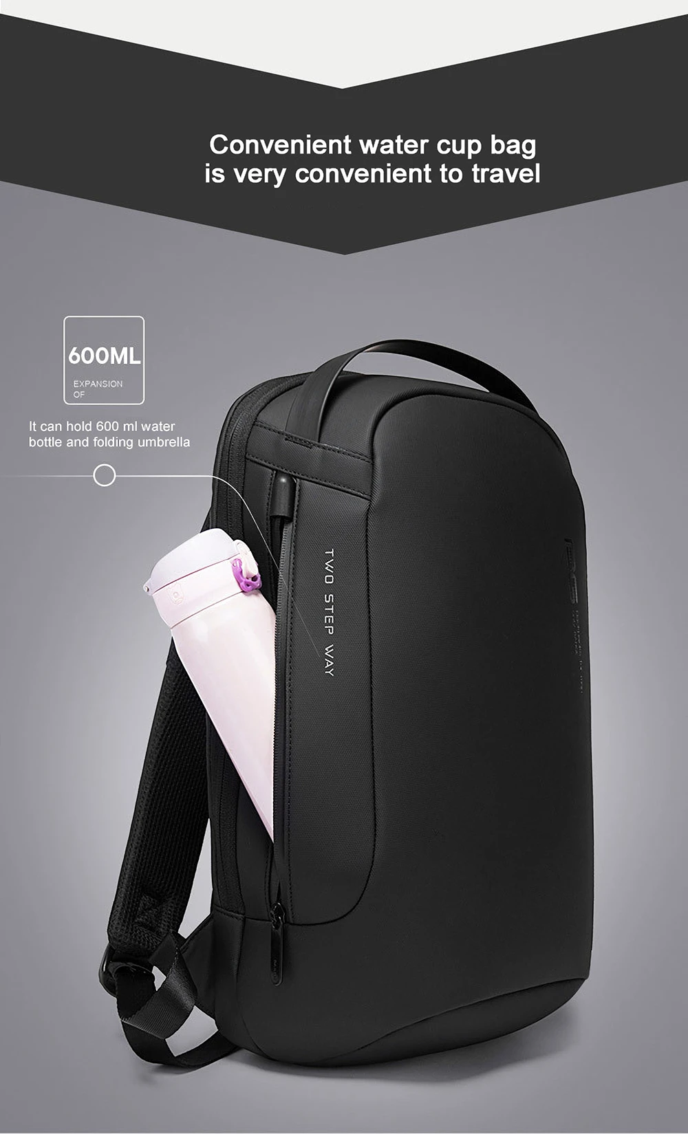BANGE BG-7225 Anti-theft Backpack Laptop Bag Shoulder Bag 8