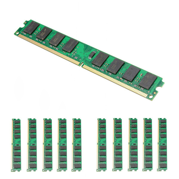 

10 ШТ. 2 ГБ DDR2-800 МГц PC2-6400 240PIN DIMM Память Материнской Платы AMD RAM