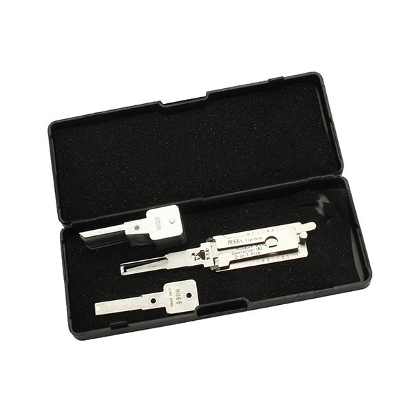 Lishi HU66 V.3 2 in 1 Car Door Lock Pick Decoder Unlock Tool Locksmith Tools