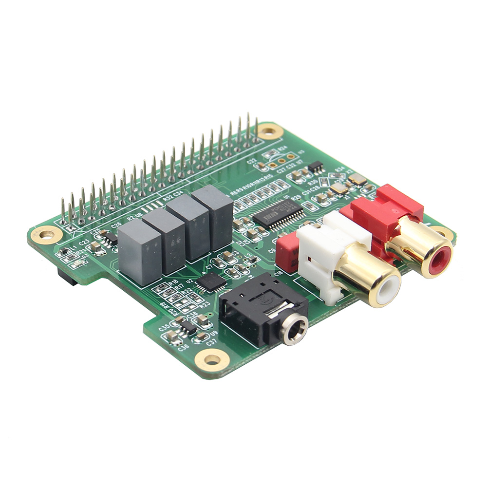 

RPI-HIFI-DAC PCM5122 HIFI DAC Audio Card Expansion Board For Raspberry Pi 3 Model B/2B/B+