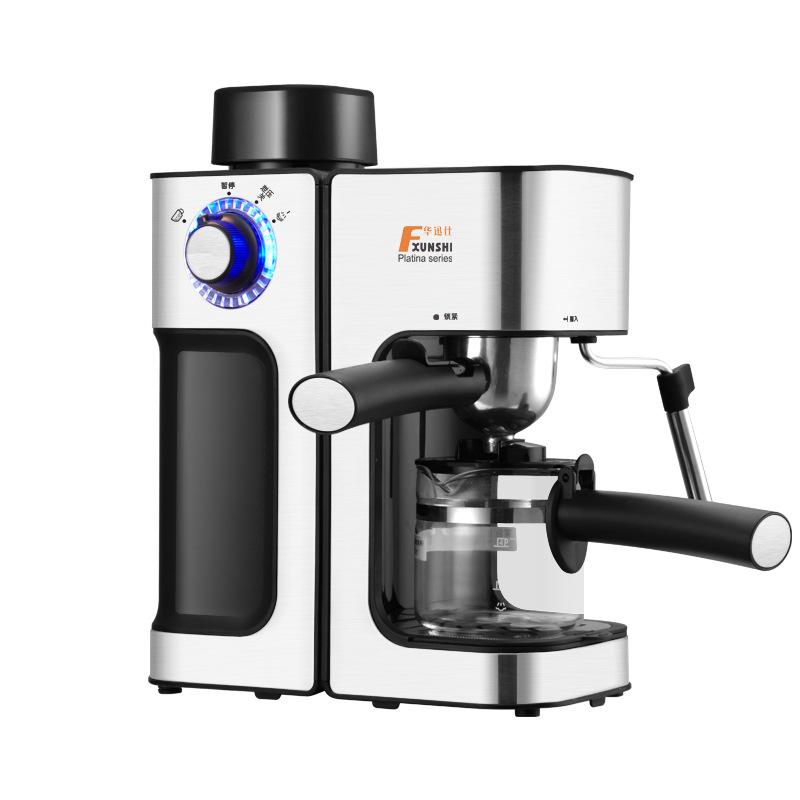 

FXUNSHI MD-2006 0.24L 800W Automatic Espresso Milk Bubble Maker Coffee Machine