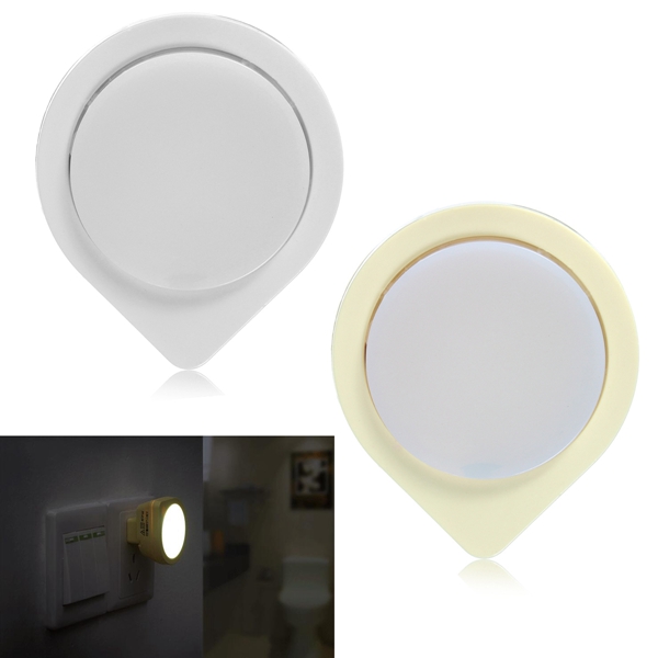 

LED Light Control Sensor Induction Night Light Plug-in Lamp for Bedside Bedroom