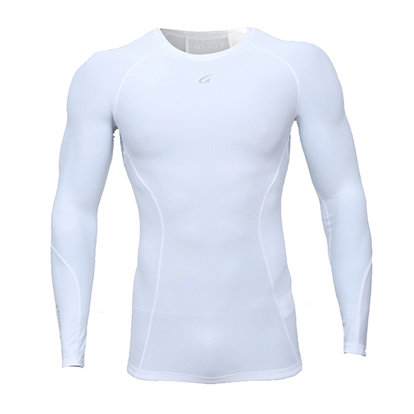 

Mens Fitness Compression Tight Quick Drying Sport T-shirts Gym Training Long Sleeve T-shirt
