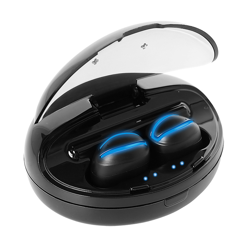 

[True Wireless] bluetooth 5.0 TWS Hifi Stereo Earbuds Noise Reduction Binaural Call Sports In-ear Earphone With Mic Supp