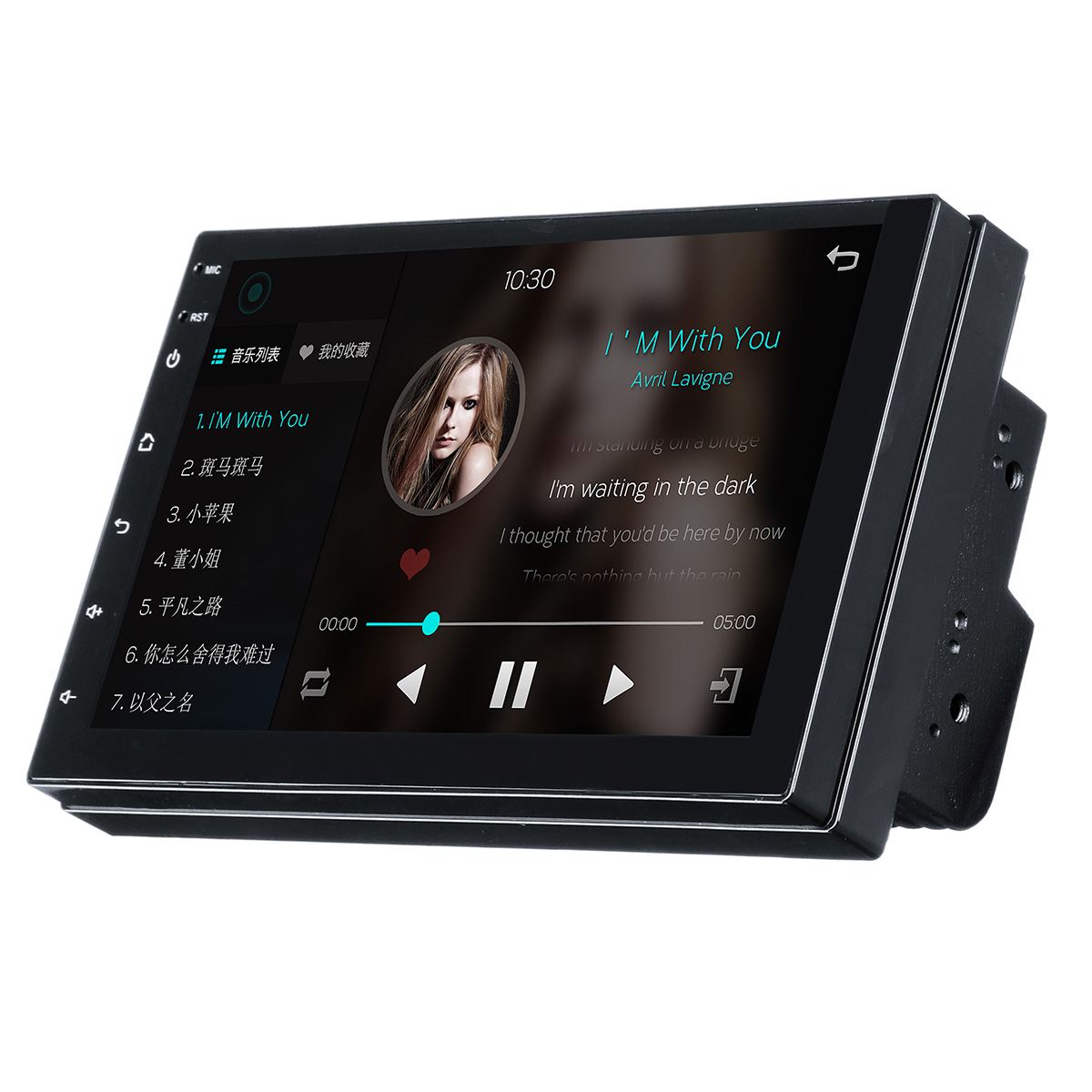 

iMars 7 Inch for Android 8.0 Car Stereo Radio Quad Core 1+16G 2 DIN 2.5D MP5 Player WIFI FM Support Rear Carema