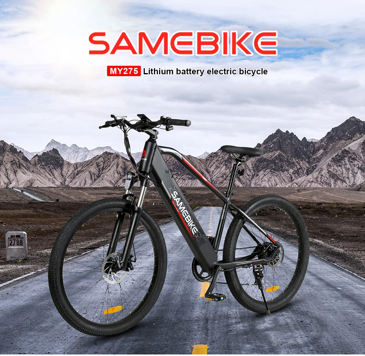 SAMEBIKE MY275-FT – Nouveau vélo électrique aux capacités convaincantes