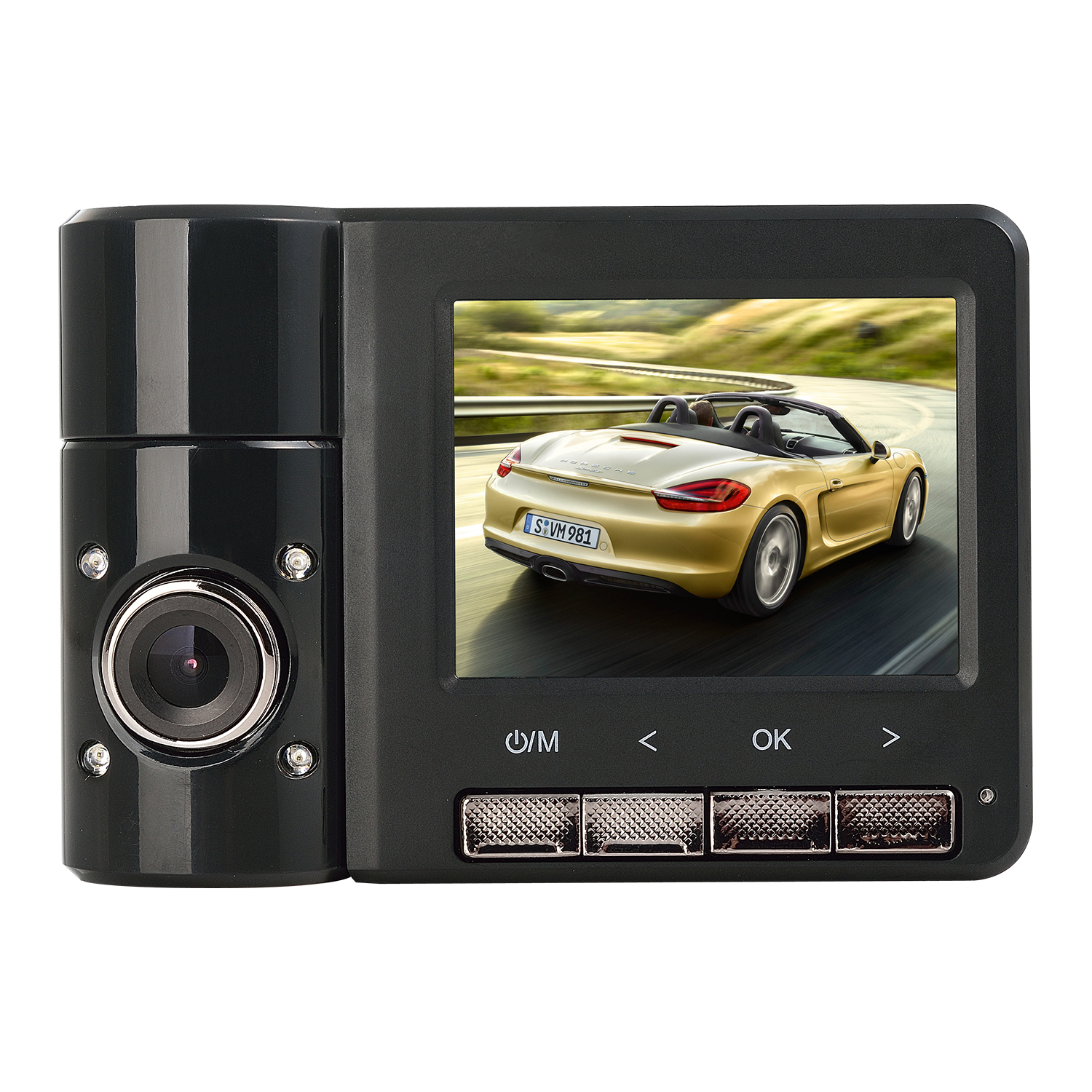 

Anytek B60 Full HD1080P 2-канальный GPS WDR Dual Объектив Auot Recording Авто Видеорегистратор камера