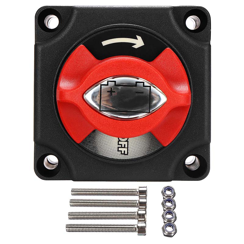 

Battery Selector Switch 12V-48V 300A Battery Disconnect Switch Master Isolator Switches With Screws