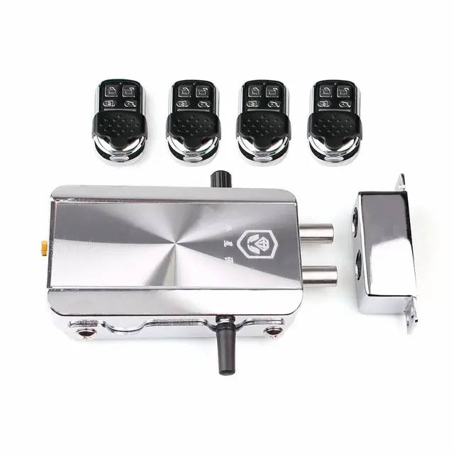 Remote Control Door Lock Wireless Lock Anti-theft Lock Automatically Intelligence Household for Home