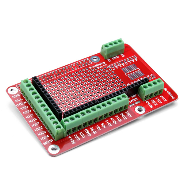 

3pcs Prototyping Expansion Shield Board For Raspberry Pi 2 Model B / B+