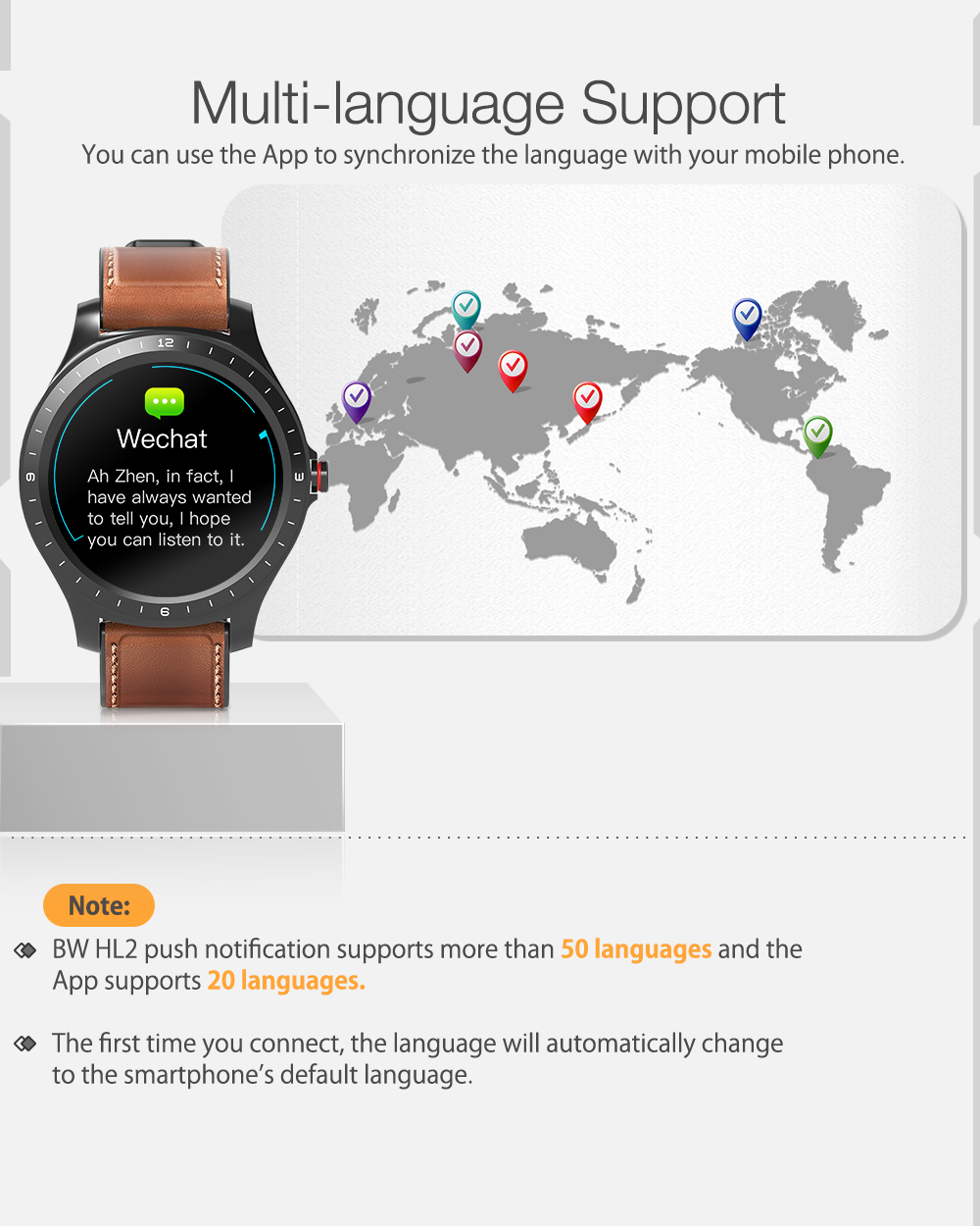 AllCall Awatch GT 4G Watch Phone with BlitzWolf® BW-HL2 Smart Watch 15
