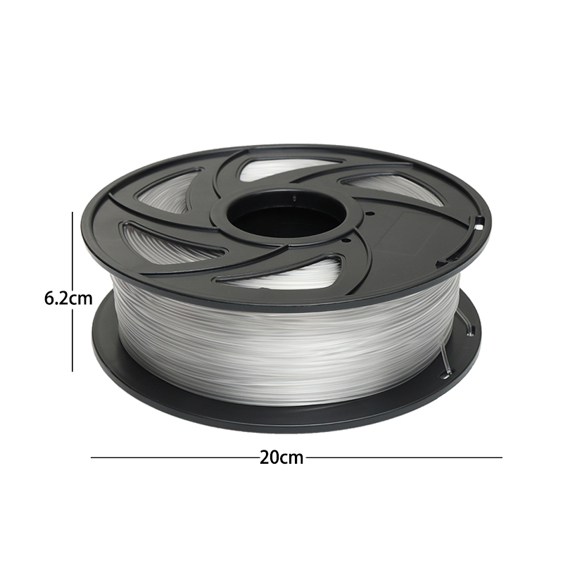 1KG 1.75mm PETG Filament Black White or Nude Color New Filament for 3D Printer 13