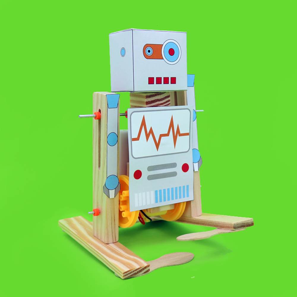 

DIY Electronic Walking Robot DIY Educational Toy Robot Assembled Toy For Children