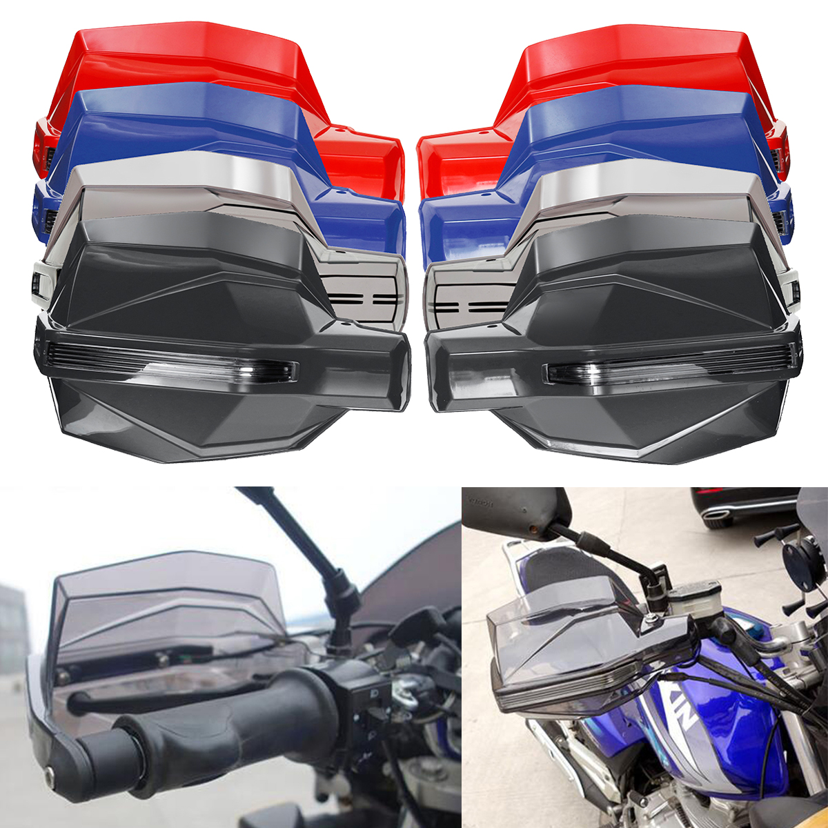 

Motorcycle Motocross Enduro Dirt Bike Handguard Brush Protector Universal