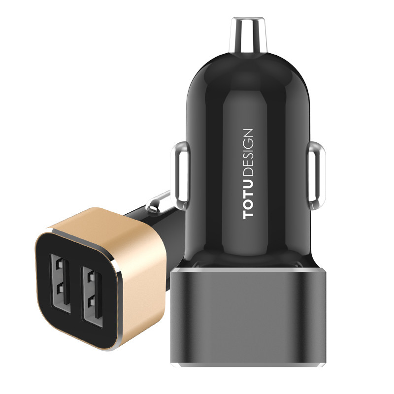 

TOTU Dual USB Универсальный Smart Auto 2.4A Быстрая зарядка Авто Зарядное устройство для iPhone X 8 7 6 6S Plus для Samsung Note 8