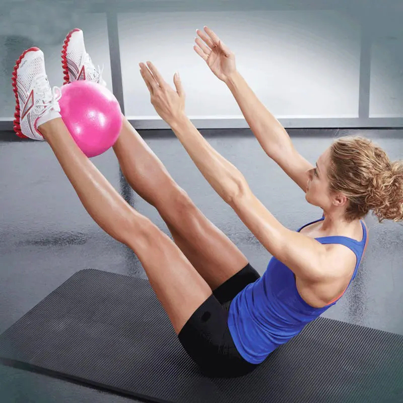 25CM Exercise Ball Gym home Mini Fitness Balance Yoga Ball Slimming Training Ball For Home Workout Pilates