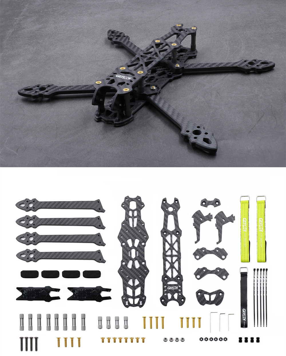 Geprc MARK4 225mm 5 Inch / 260mm 6 Inch / 295mm 7 Inch Frame Kit for RC Drone FPV Racing 49