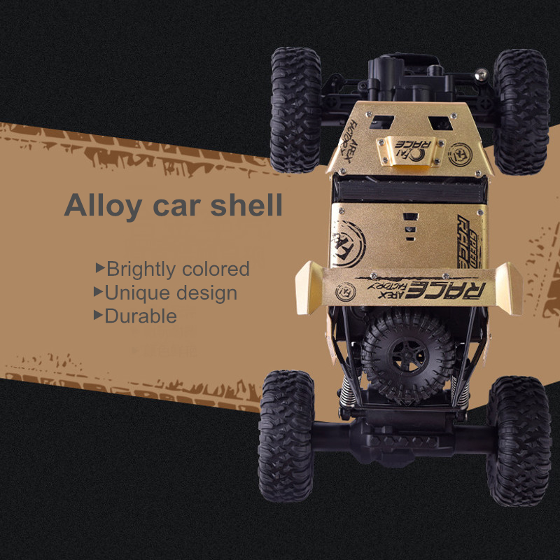 Alloy 2.4G 1/18 4WD Crawler Climbing Professional Off-Road Vehicle RC Car