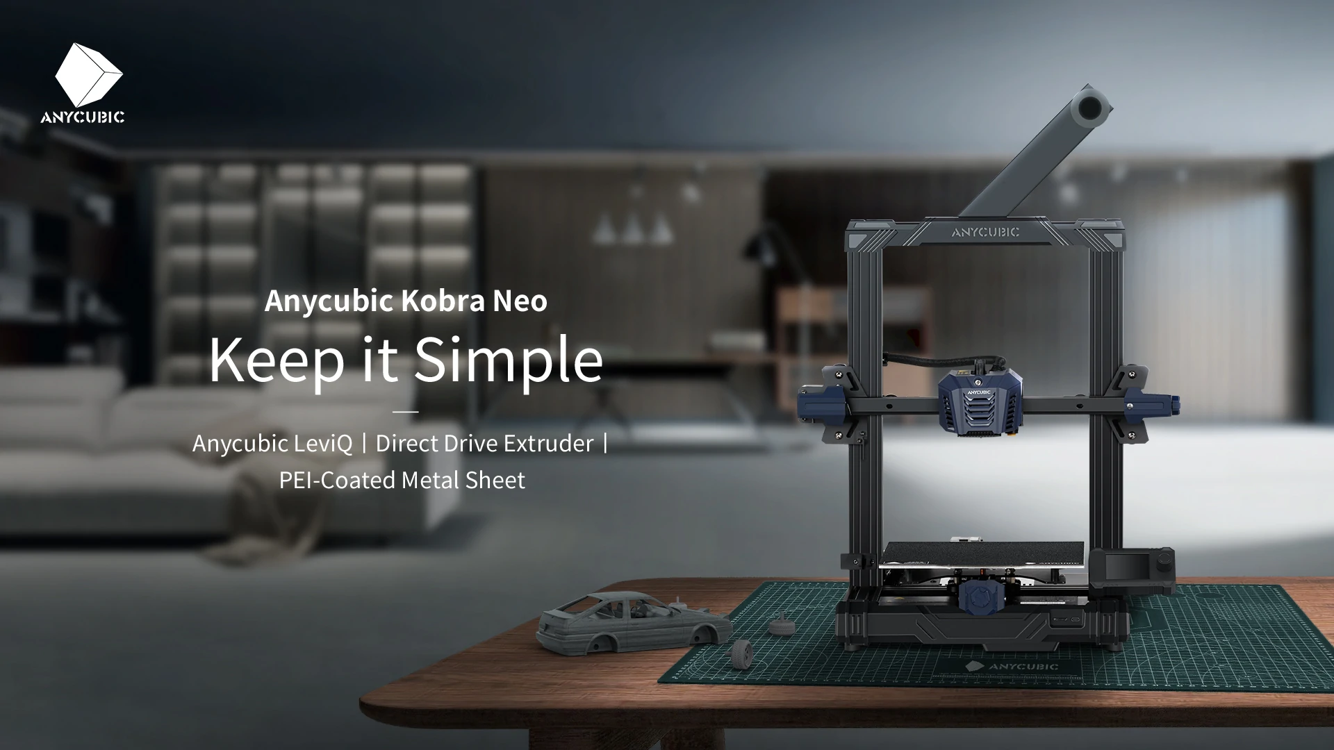 Anycubic Kobra Neo — чрезвычайно дешевый, но полнофункциональный 3D-принтер