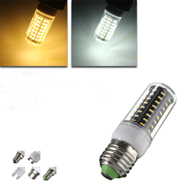 

E14 / E12 / B22 / G9 / GU10 / E27 LED Лампа 5 Вт SMD 4014 72 500 лм Чисто-белый / теплый белый свет кукурузы Лампа AC 22