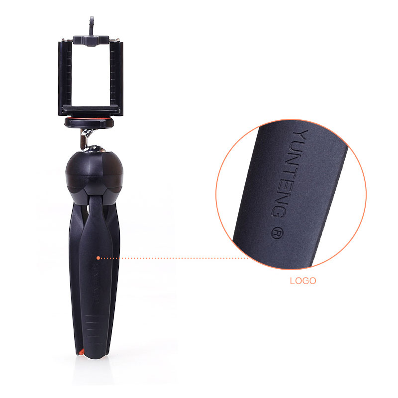 Yunteng YT-228 Mini Tripod Flexible Portable Stand Phone Holder for Phone Digital Camera SLR