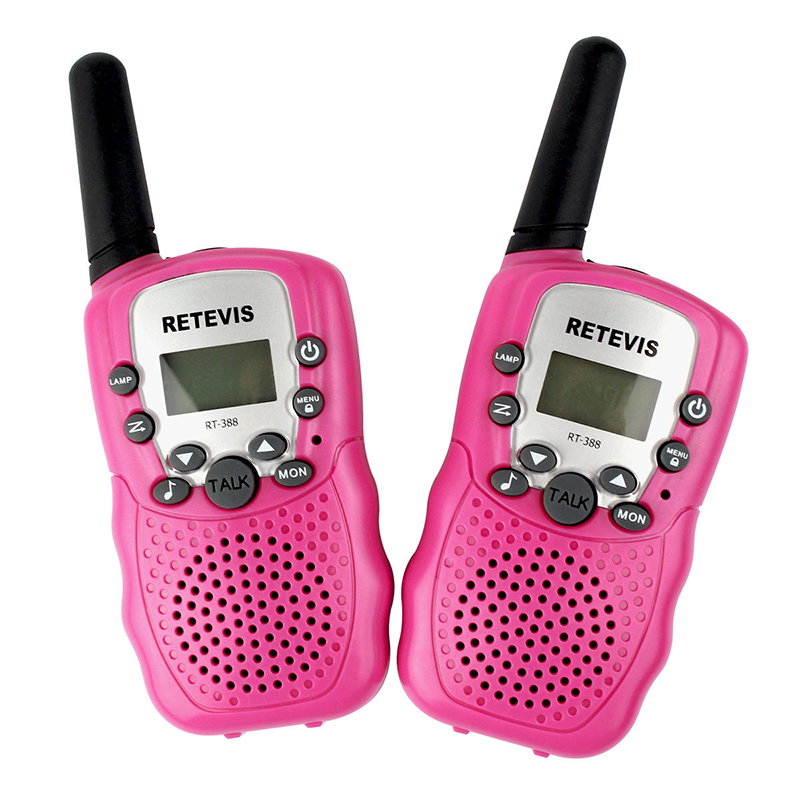 

2шт Retevis RT388 22 канала 462 ~ 467MHz Mini Handheld Kids Two Way Радио Walkie Talkie с зарядным устройством Батарея