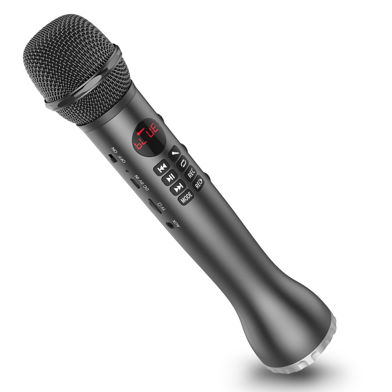 

Bakeey Portable Wireless bluetooth Microphone Record Card Speech Karaoke 2000mAh 3.5mm Audio Microphone