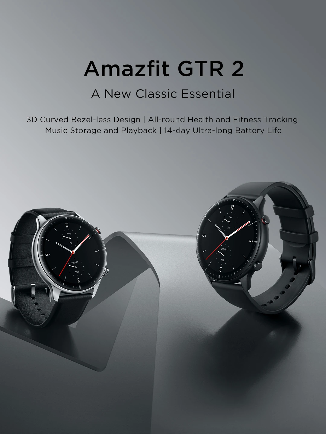 שעון חכם Amazfit GTR 2  גלובאלי מבית שיאומי