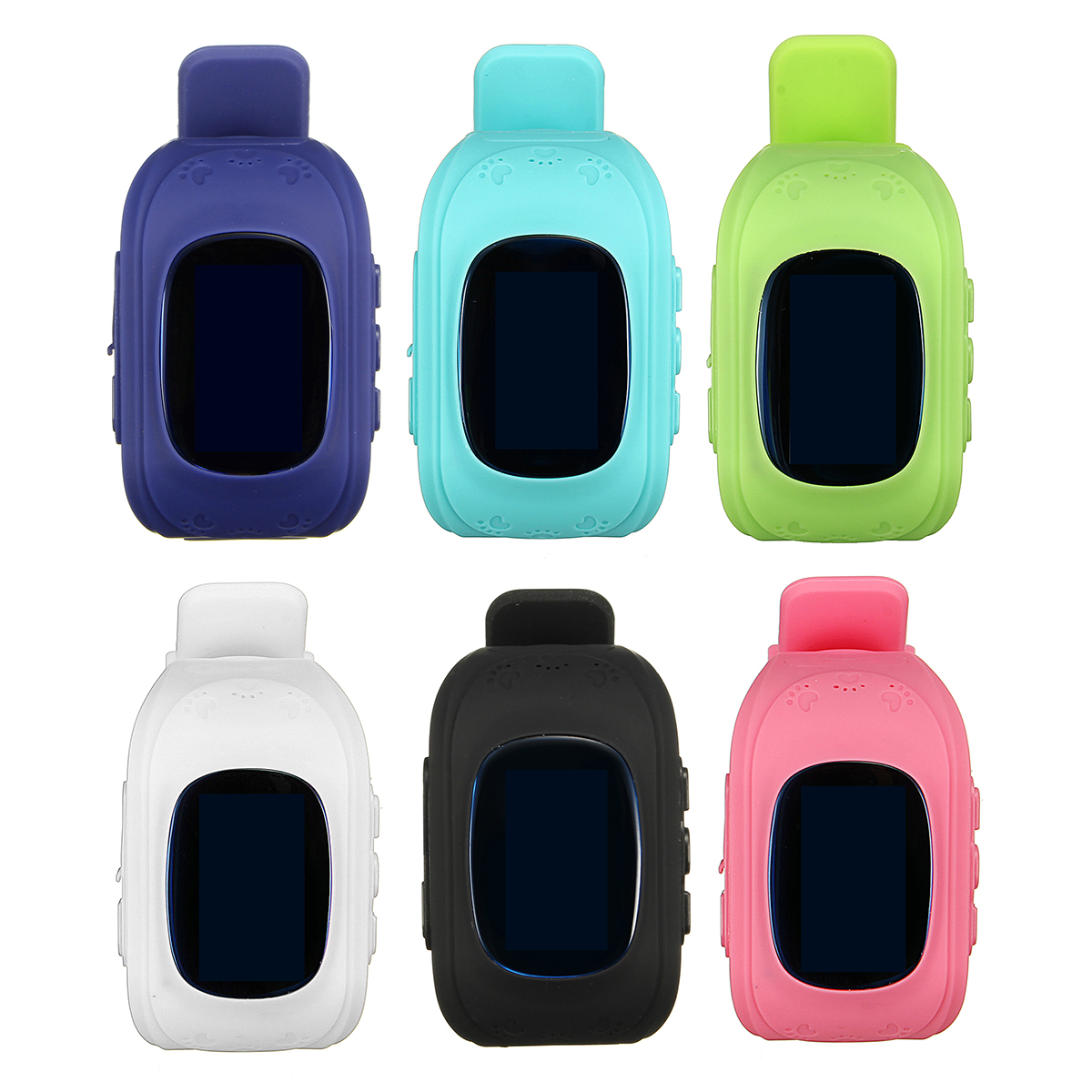 

Silicone Children Wrist Smart Watch GPS Positioning SOS Call Anti Lost Activity Tracker Device