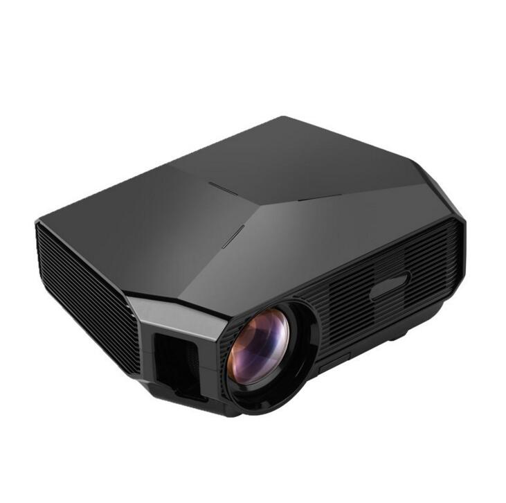 BROOK A4300 Projector 3200 Lumens 3000:1 Contrast Ratio 1280*720P Native Resolution Supported 1080P 23 Languages Home Th