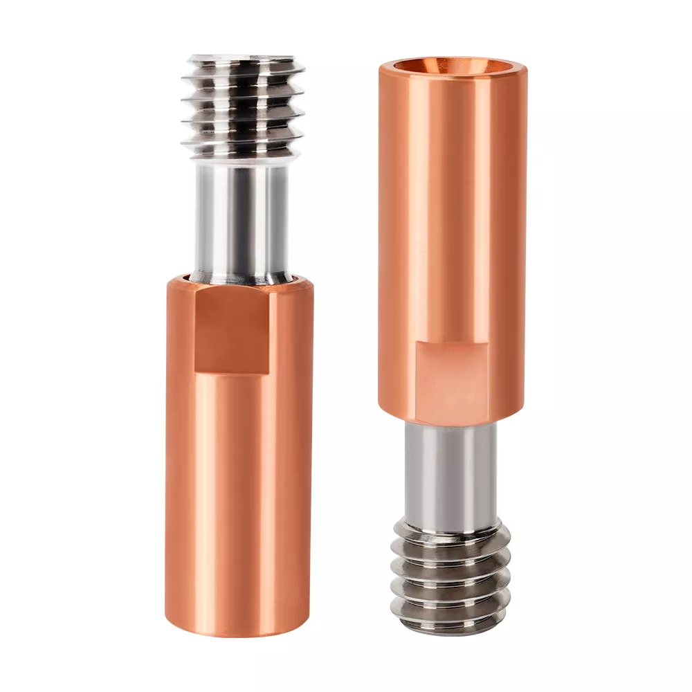 Ender3 CR10 V6 Bi-Metal Insulated Titanium Alloy Copper Throat for E3D V6 CR10 ENDER 5/3 CR-10S 1.75/4.1MM Hotend 3D Printer 1