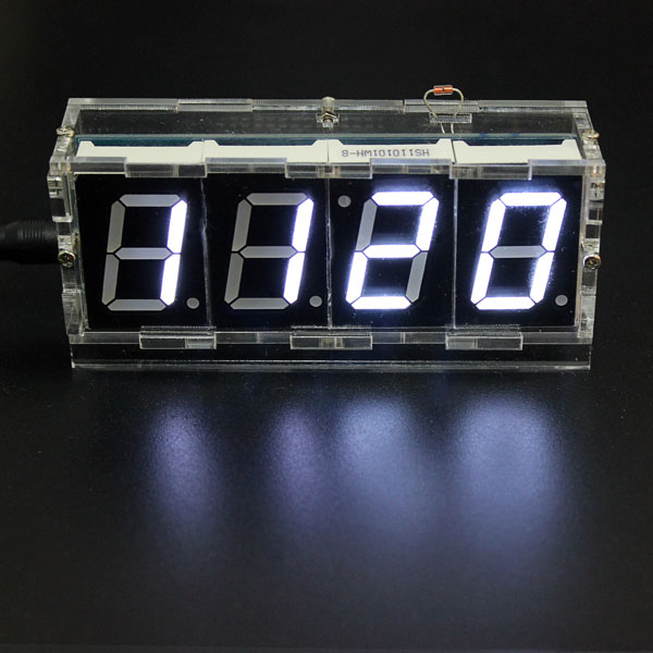 

Geekcreit® DIY 4 Digit LED Electronic Clock Kit Temperature Light Control Version