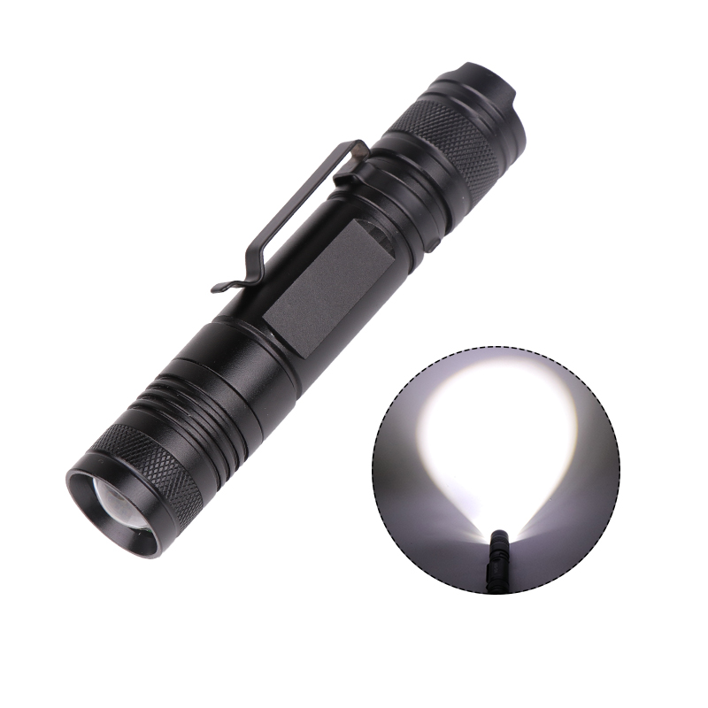 

XANES® 1123A T6 LED 5 Modes Telescopic Zoom USB Rechargeable Flashlight 18650