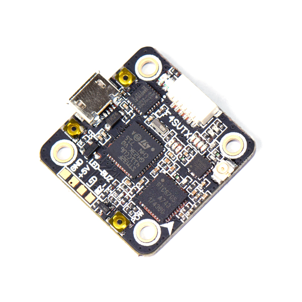

F4_SVTX STM32F411C Flight Controller Integrated 5.8G 48CH 25/100/200mW Switchable VTX OSD 20x20mm