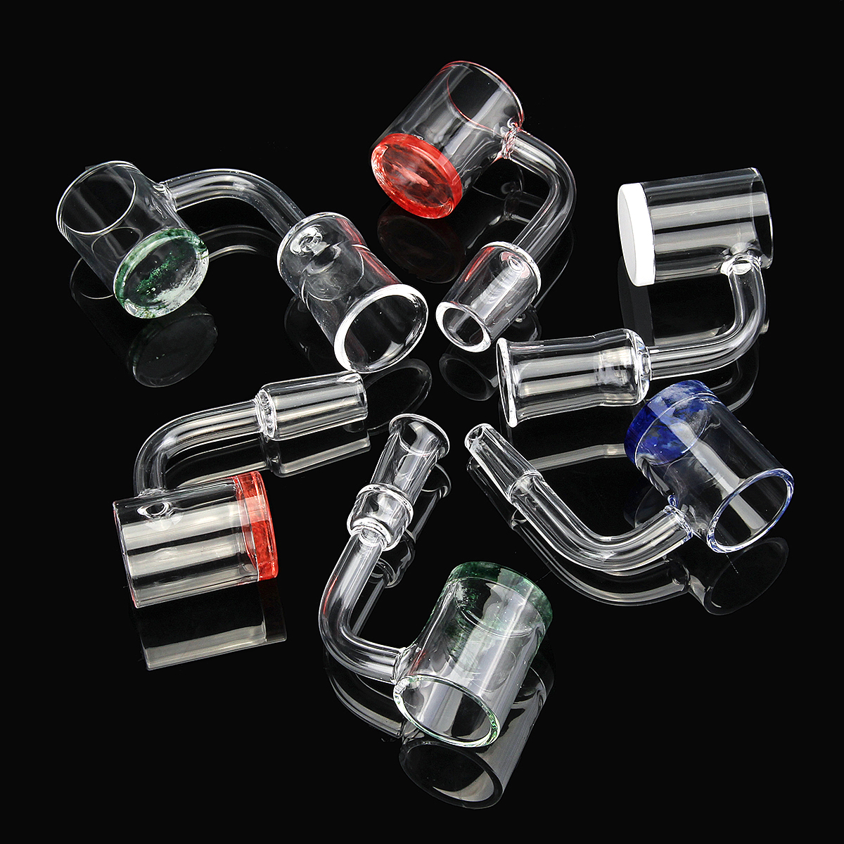 

Male/Female 10mm/14mm/18mm Quartz Bowl Rette Nail Water Glass Stopper Pipe Straw