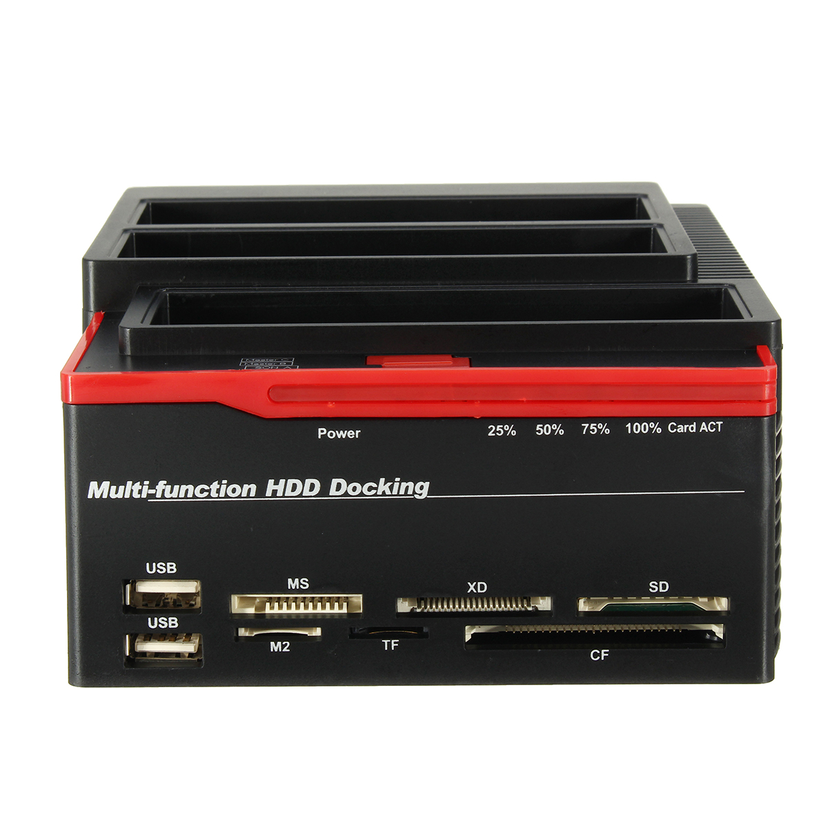 

UK 2.5"3.5" Multifunctional USB 3.0 To SATA IDE HDD SSD Hard Drive Enclosure Clone Card Reader Hub