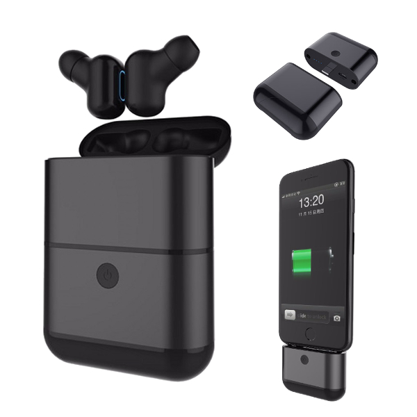 

[Truly Wireless] M1T TWS IPX5 Waterproof bluetooth Earphone With 1600mAh Charger Box Power Bank