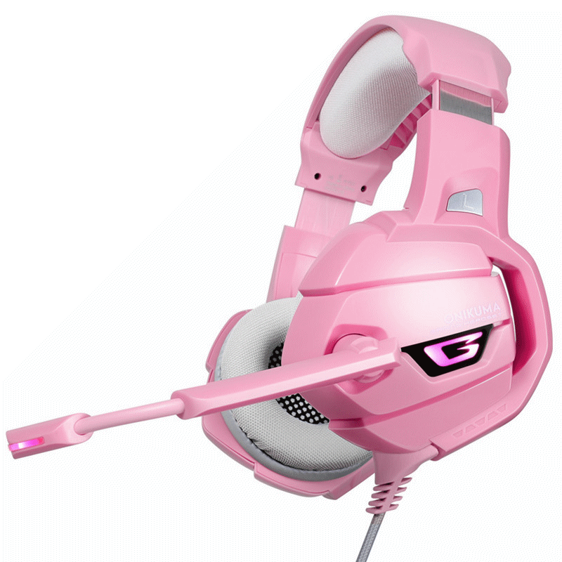 

ONIKUMA K5 Female Gaming Headphone Stereo Noise Cancelling Wired Headset With Mic for PS4 PC Computer