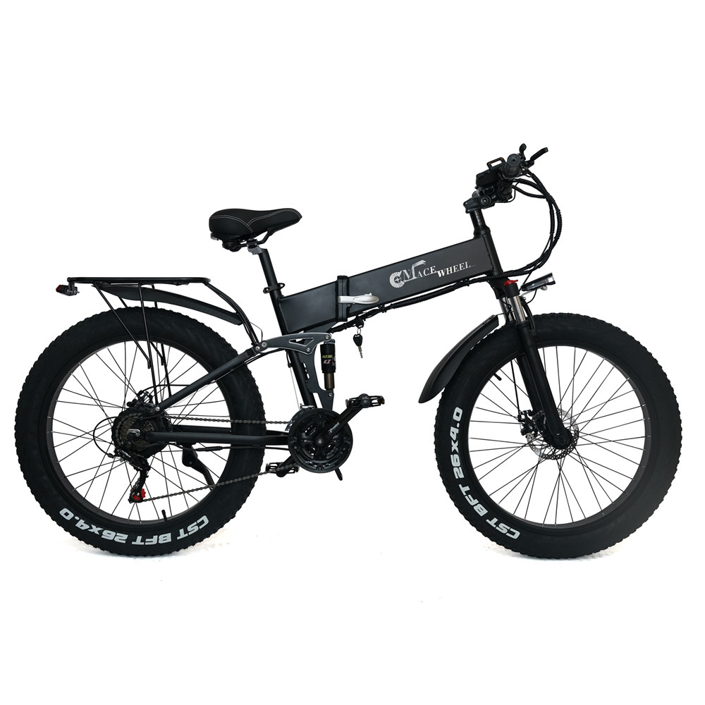 Find EU DIRECT CMACEWHEEL X26 10Ah Dual Battery 48V 750W Folding Moped Electric Bicycle 26inch 40 60km Mileage Range Max Load 120 150Kg for Sale on Gipsybee.com with cryptocurrencies