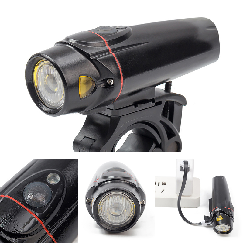 

XANES SFL11 650LM T6 LED German Standard Smart Sensor Cycling Light 4 Modes USB Rechargeable IPX5 Waterproof Bike Front Light