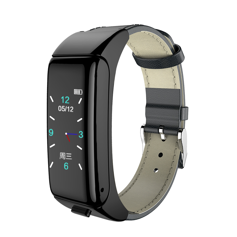 

Bakeey B6 bluetooth Calling Heart Rate Blood Presuure Monitor Call Rejection Convenient Earphone Smart Watch
