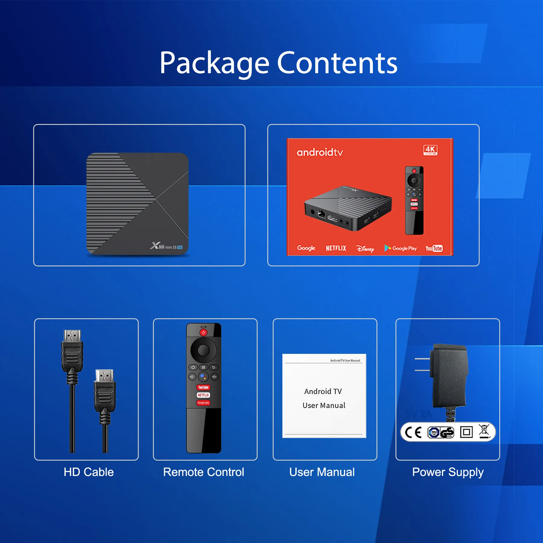 Android TV rendeszrt kapott a X88 Mini TV-Box 6
