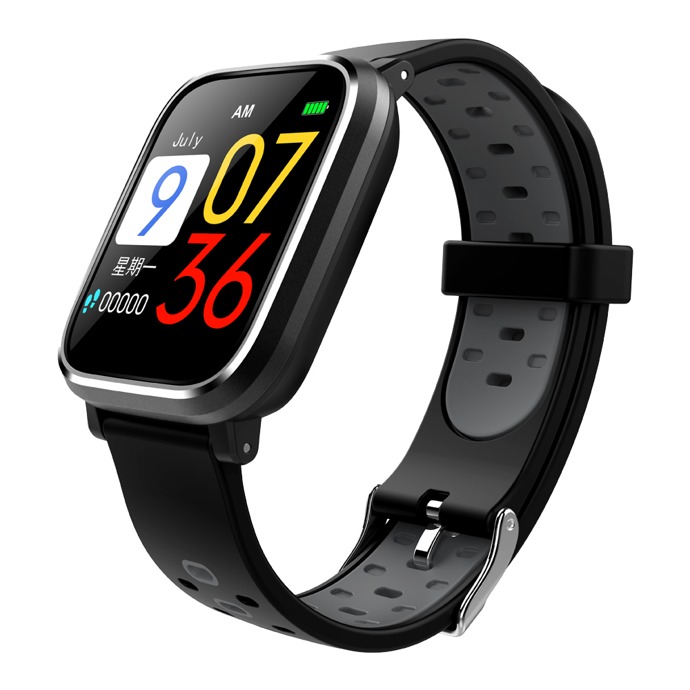 

Bakeey Q58 3D Dynamic UI Display Smart Watch Heart Rate Blood Pressure Monitor Sport Watch