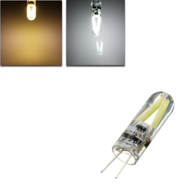 

G4 1.5w початка нити накала AC / DC 12v LED теплый белый / белый прожектор люстра лампа лампочка