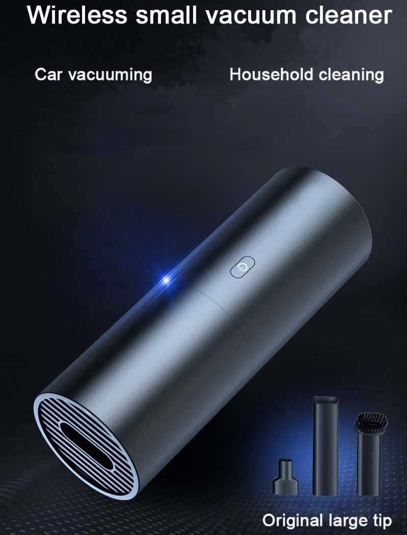 LyRay Mini Portable Cordless Vacuum Cleaner for Home and Car, 5300Pa, USB Charging, Handheld Portable and Small 8