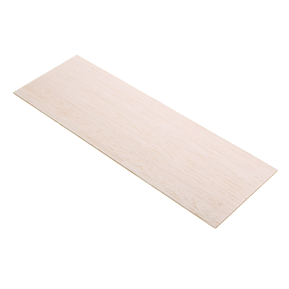310x100mm 5Pcs Balsa Wood Sheet 7 Thickness Light Wooden Plate for DIY Airplane Boat House Ship Model 11